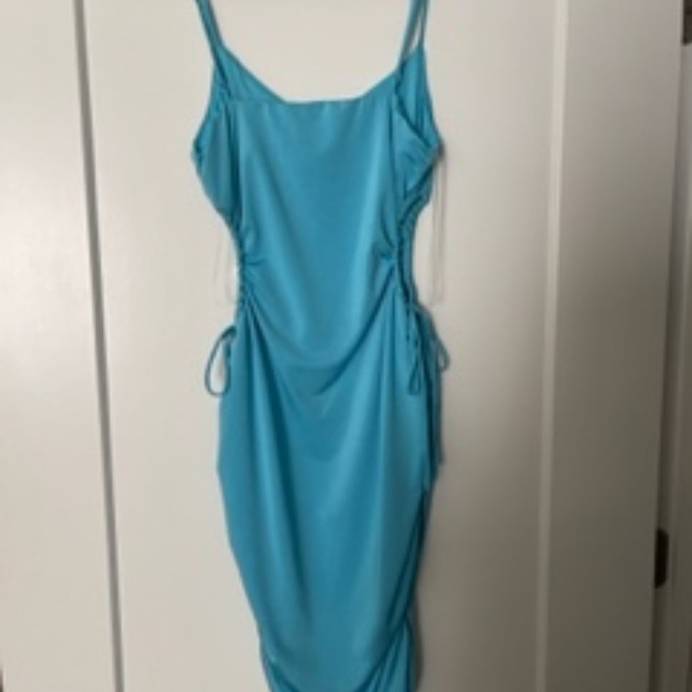 Turquoise dress